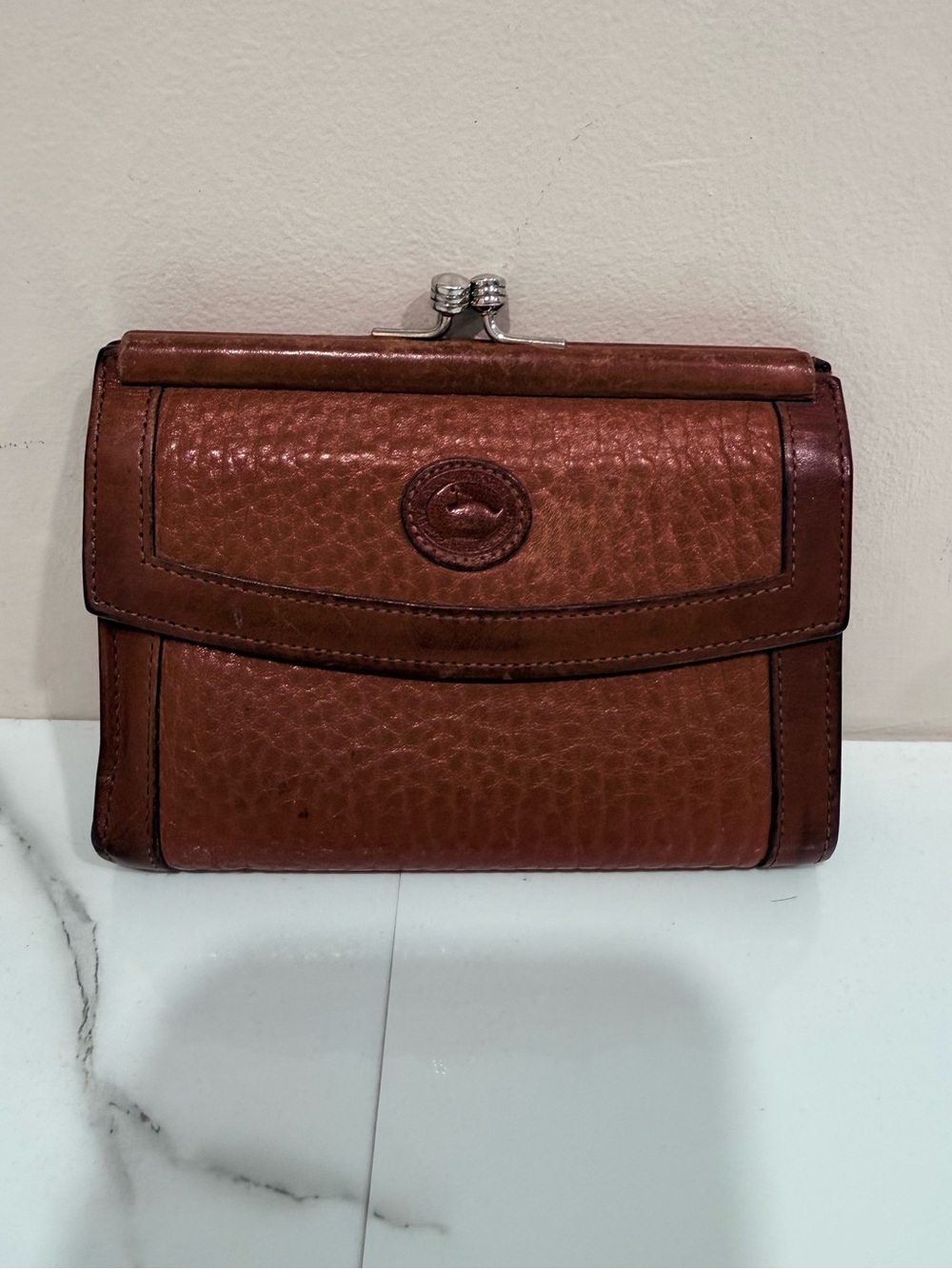 🔥Donney & Bourke Caramel Leather Wallet Bag UC🔥